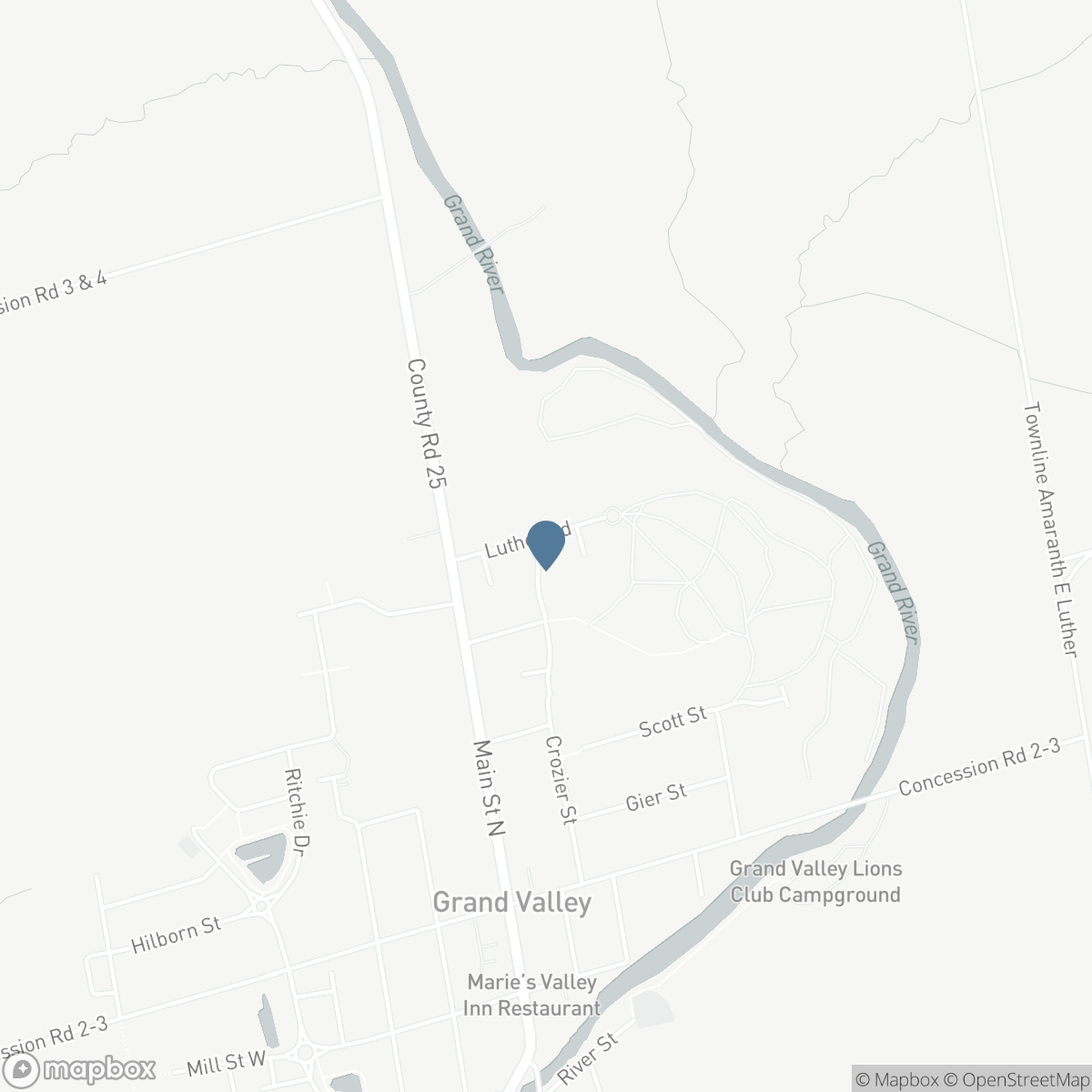 163 CROZIER STREET, Grand Valley, Ontario L9W 5N6